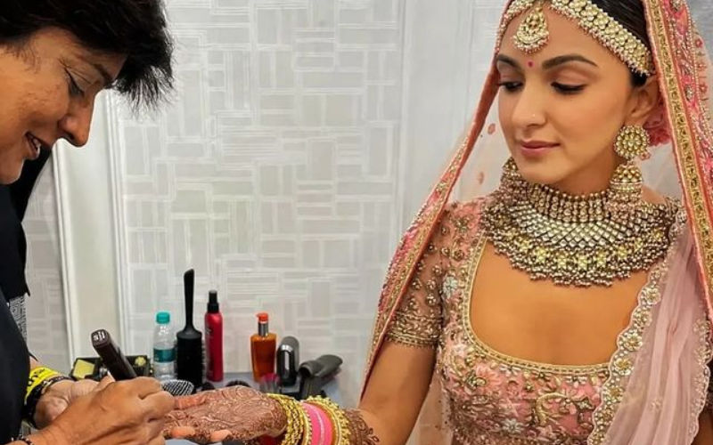 Kiara Advani’s FIRST Mehendi PIC OUT: Sidharth Malhotra's Bride-To-Be Beams With Joy As She Shows Off Her Mehendi; Fans Go Wow