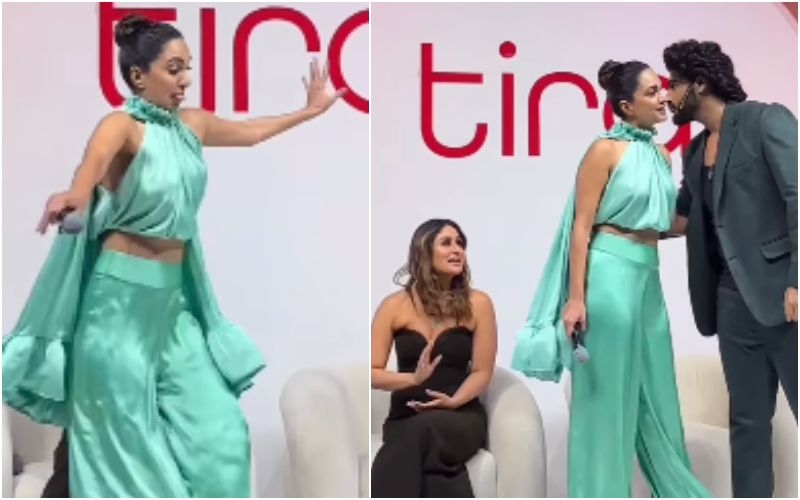 Kiara Advani Almost FALLS On Kareena Kapoor Khan's Lap During An Event; Netizens Say, ‘Feel Bad For Her Foot’- WATCH Video