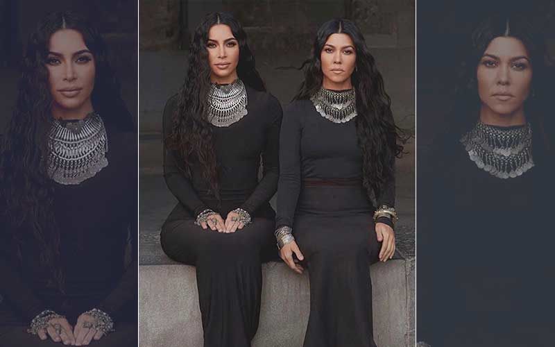 Kim Kardashian And Kourtney Kardashian’s ‘Sister Act’ Oozes Hotness As They Twin From Head To Toe