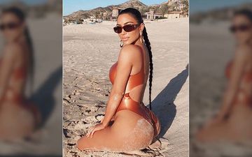 Kim Kardashian's NAKED Plunge Bralette And High Waist Thong Will Set Your Pulse Racing