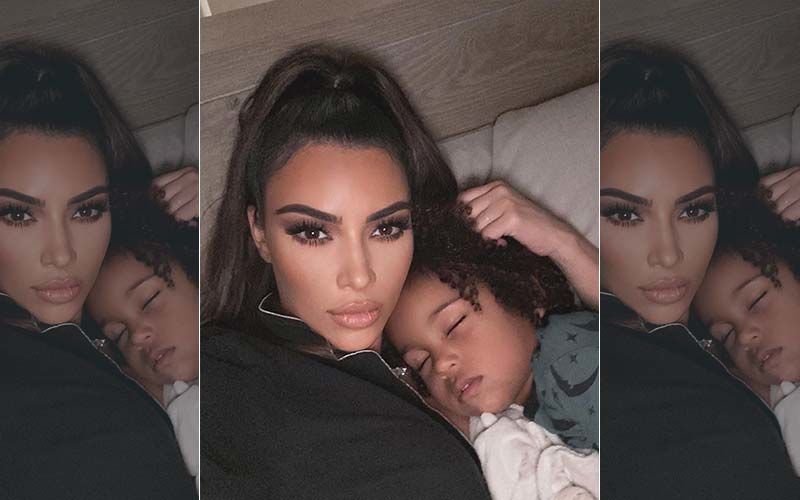 Kim Kardashian Shares An Endearing Picture With Her Eldest Son Saint; Calls Him Her ‘Forever Snuggle Bug’