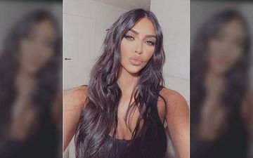 Kim Kardashian Spills Out Of Her Sultry Versace Dress Post Dramatic Weight Gain