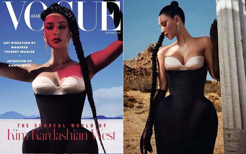Kim Kardashian On Vogue Arabia Cover: Squeezes Into The World’s Tightest Corset That Had Made Her “Cry In Pain” At MET Gala 2019