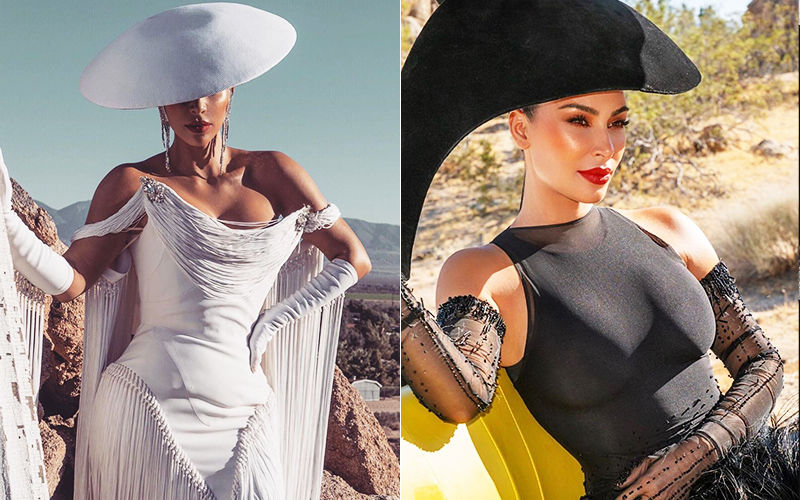 Kim Kardashian Is A Sultry Goddess In These BTS Pictures From Her Vogue Arabia Cover Shoot