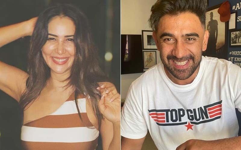 Amit Sadh Enjoys Dinner With Kim Sharma And Her Family In Goa; What’s Cooking Between The Two?