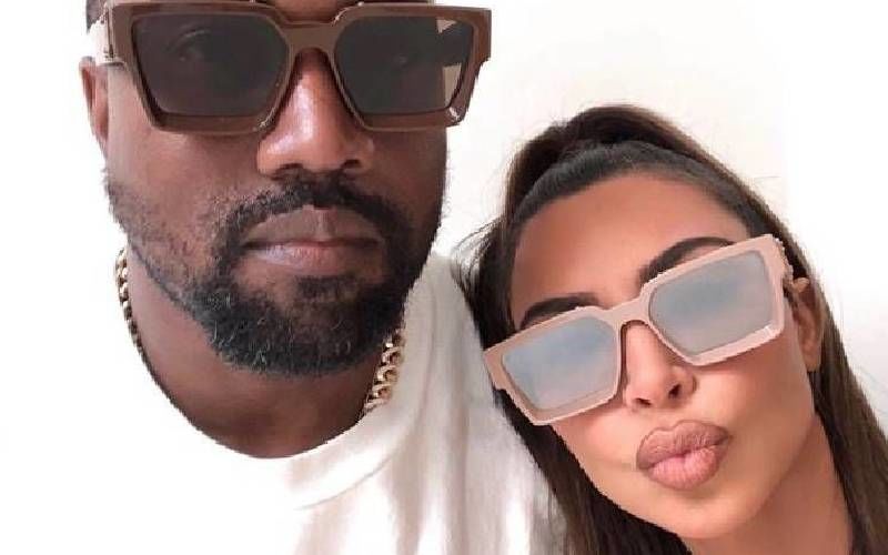 US Election 2020: Kanye West Votes For Himself, Netizens Speculate If Kim Kardashian Voted For Donald Trump As She Filters Out Red Dress From Her Post