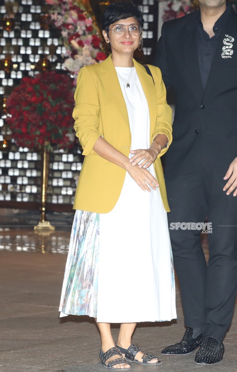 kiran rao at akash ambani engagement bash