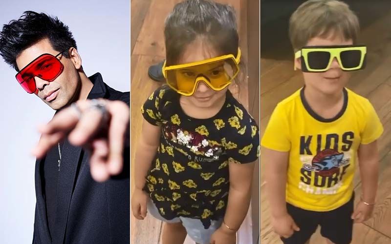 Did Karan Johar's Kids Roohi And Yash Just Call Their Dadda's Sunglass Game 'STUPID'? Watch THIS And Toodle Along
