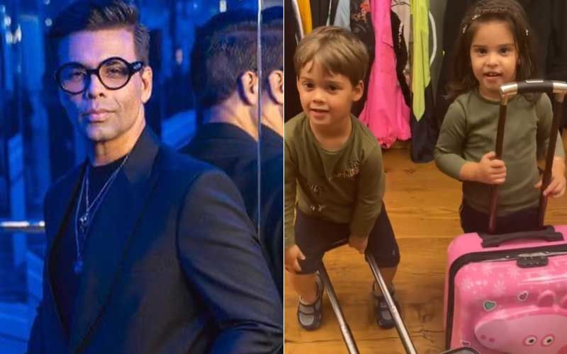 KJo's Twins Yash And Roohi Johar Have Their Bags Packed And Are Ready To Leave The House As They Are 'FED UP' – Video