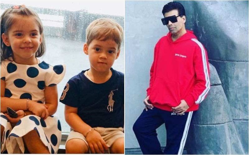 Karan Johar Shares An Adorable Picture Of His Little Twins Roohi And Yash And We’re Going Gaga Over It