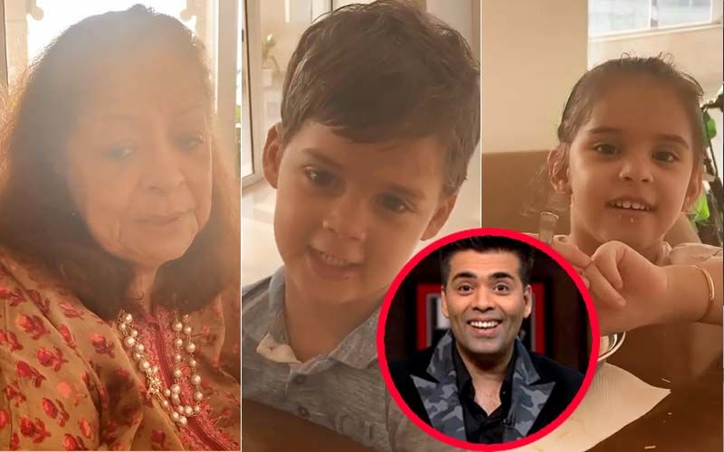 Karan Johar’s Sartorial Choices DISAPPROVED By His Twins Once Again, His Mom Hiroo Johar Adds ‘It’s Too Much Bling’-WATCH