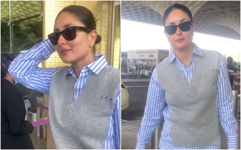 Kareena Kapoor Khan Gets TROLLED As She Wears A Vest Layered Shirt Worth Rs 1.17 Lakh; Netizens Say, ‘100 Rs Se Bhi Na Kharidu Yesi Shirt’
