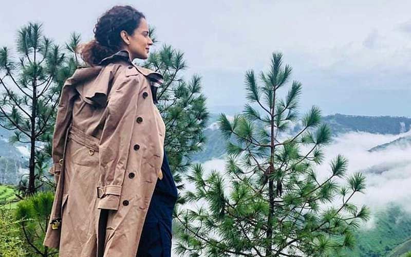 Kangana Ranaut Seems To Be Soaking In Manali One Last Time Before She Jets Off To Mumbai - Watch Video