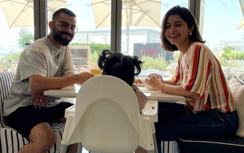 Virat Kohli-Anushka Sharma Spend Time With Daughter Vamika On The Beach; Cricketer Shares A Glimpse Of His 2-Year-Old
