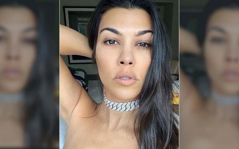 Kourtney Kardashian Posts A THIRSTY In Bikini A Day After Kim Kardashian's Thong Two-Piece Broke The Internet