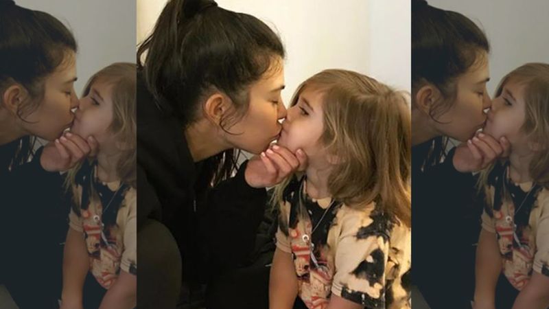 Kourtney Kardashian SLAMS Trolls For Their Unsolicited Parenting Advice, 'I'll Never Apologize For Kissing My Kids On Lips'