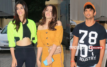 Kriti Sanon Bumps Into Ex-Boyfriend Sushant Singh Rajput In A Multiplex
