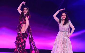Kriti Sanon Fangirls Over Madhuri Dixit On The Sets Of Dance Deewane; Ladies Dance To Ankhiya Milao Kabhi Akhiya Churao