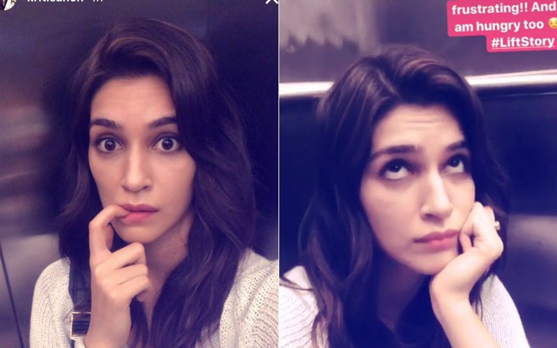 Kriti Sanon Gets STUCK In A Lift, Makes SOS Call To Manager