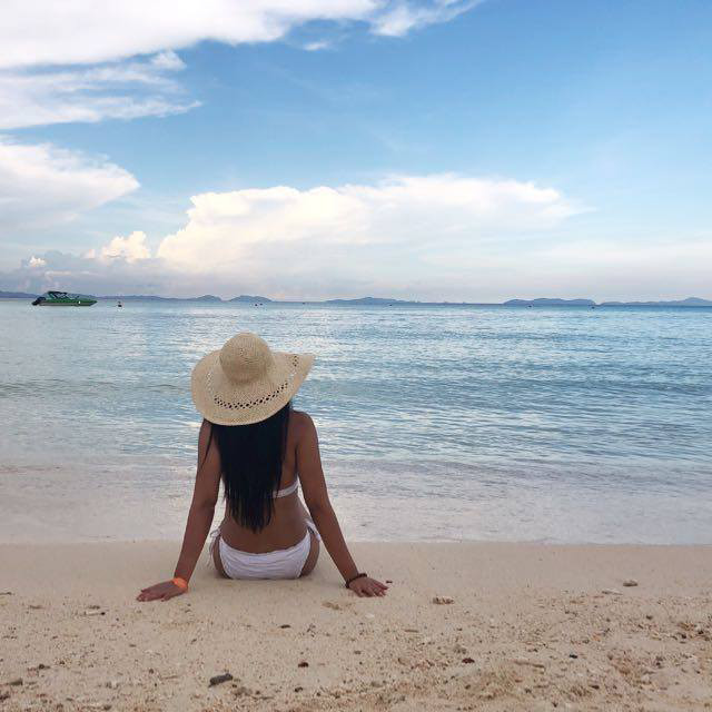 kritika kamra by the beach