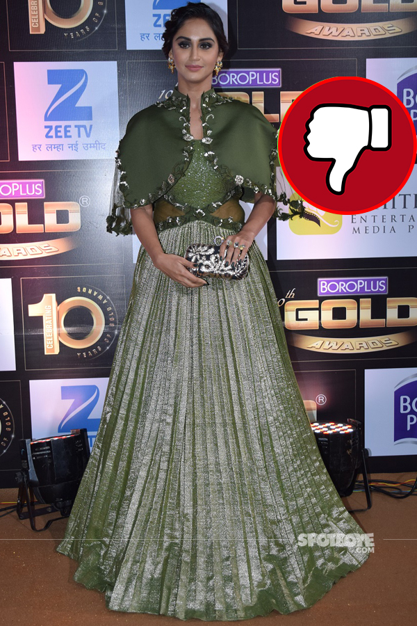 krystel dsouza at gold awards