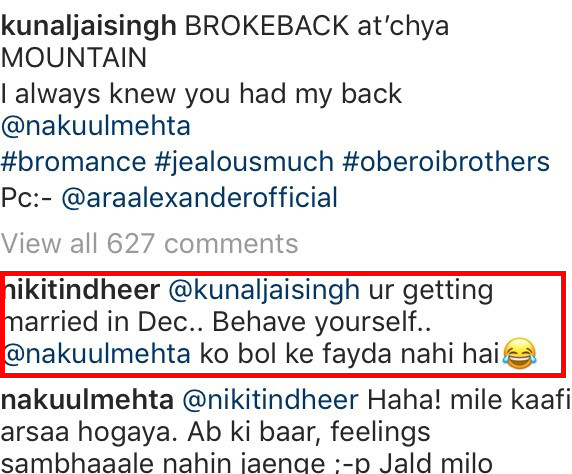 kunal jaisingh comment