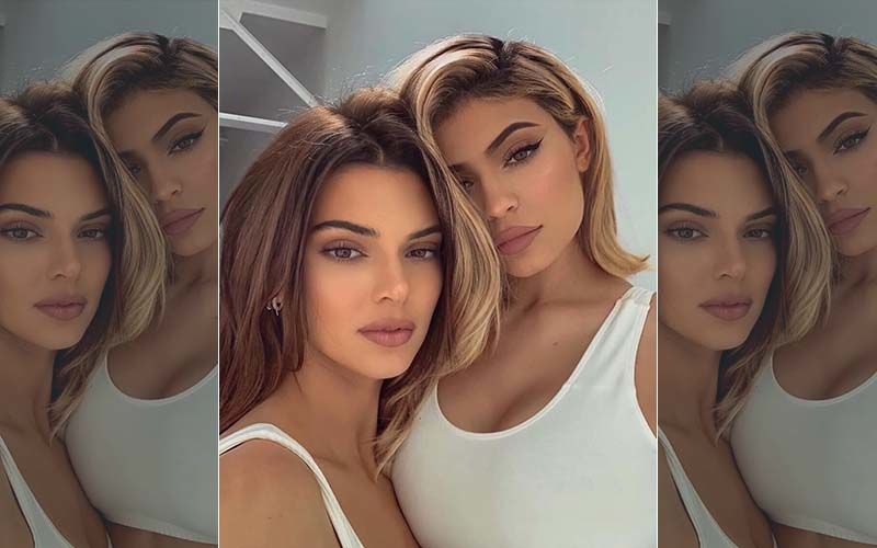 Kylie Jenner Posts Glam Throwback Pic With Kendall After Their Fight Just Because Her ‘T*Tties Are Sitting Nice’ In It