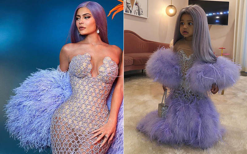 Kylie Jenner’s Daughter Stormi Webster Channels Mom’s Lavender Met Gala Dress And We Too ‘Can’t Handle This’