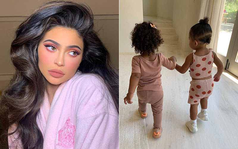 Kylie Jenner’s Daughter Stormi And Kim Kardashian’s Babygirl Chicago Holding Hands Is Too Cute To Handle