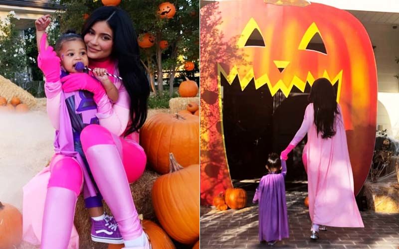 Kylie Jenner And Daughter Stormi's Halloween Party Is All About Coordinated Superwoman Costumes And Skeletons - INSIDE PICTURES