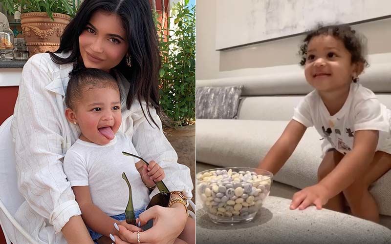 Kylie Jenner’s Daughter Stormi Sings ‘Patience’ As She Waits To Eat Candies; Kim Kardashian Gushes ‘OMG How Perfect’- WATCH