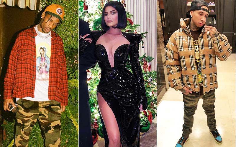 Kylie Jenner Parties Alongside Exes Tyga And Travis Scott At Diddy’s 50th Birthday Party