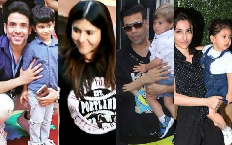 Tusshar Kapoor’s Son Laksshya Turns 3: Ekta Kapoor, Karan Johar, Soha Ali Khan's Kids Have A Blast