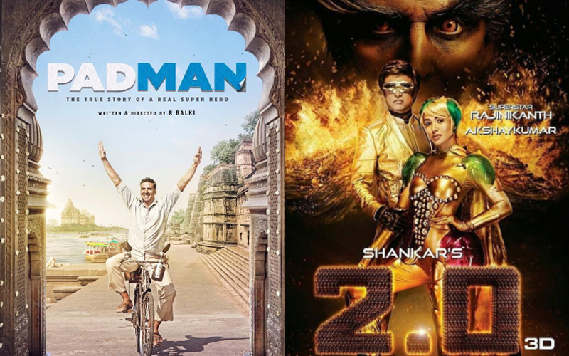 latest posters of padman and 20