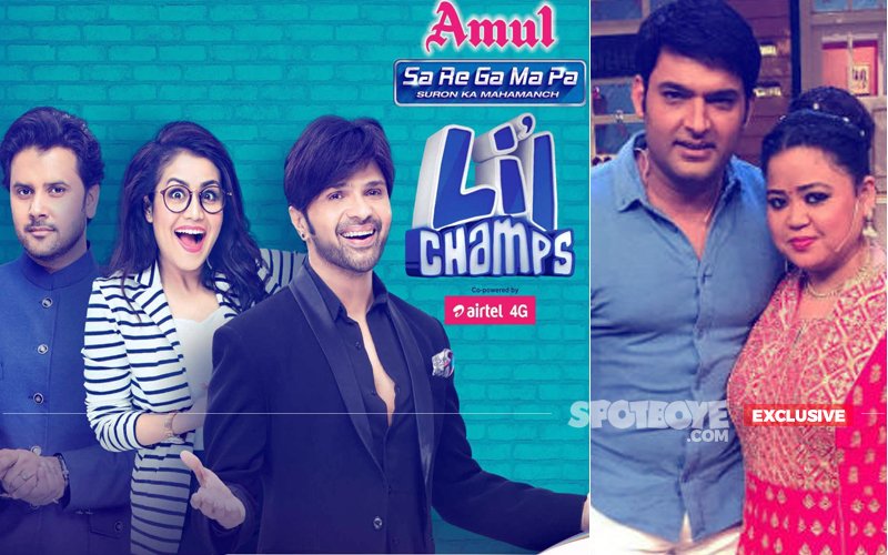 Zee TV's Sa Re Ga Ma Pa Lil Champs Shoots Finale With Kapil Sharma & Bharti Singh