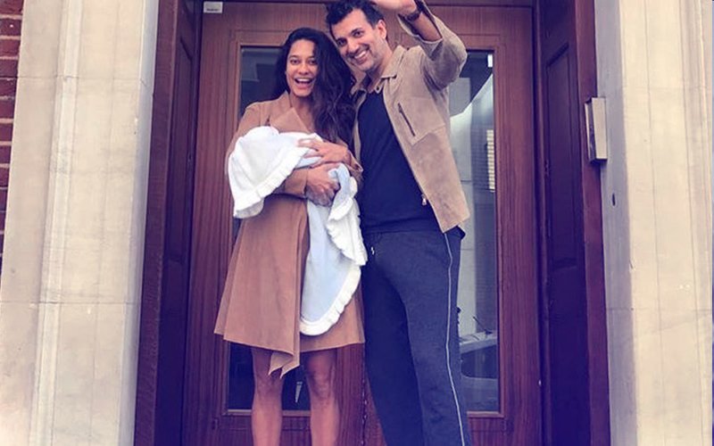 Lisa Haydon & Dino Lalvani Blessed With A Baby Boy, Couple Shares His First Picture