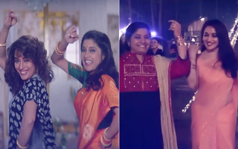 Sunday Nostalgia: Madhuri Dixit & Renuka Shahane Recreate 'Lo Chali Main' From Hum Aapke Hain Koun