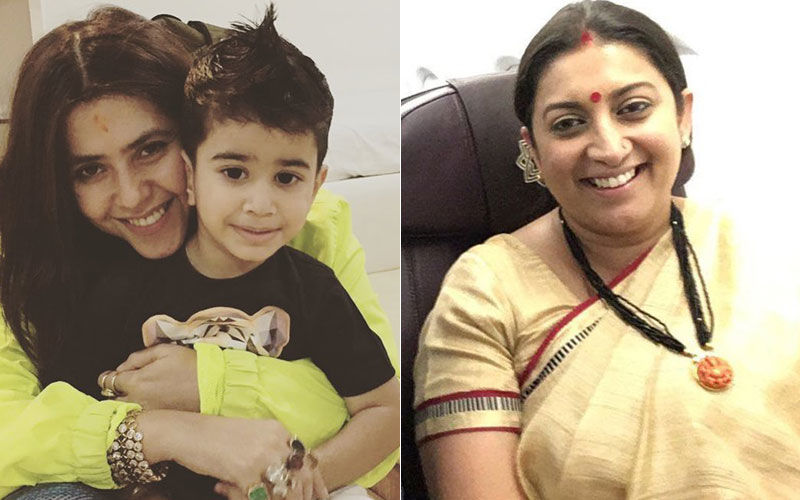 Lok Sabha Elections 2019 Results: Ekta Kapoor Shares Picture Of Son Ravie Rooting For Aunt Smriti Irani