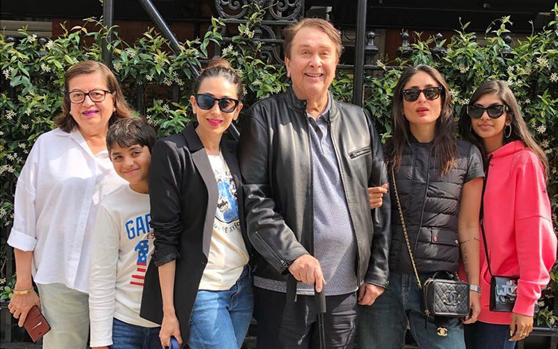 Kareena Kapoor Khan And Karisma Kapoor Soak In The London Sun With Their Parents And Kids