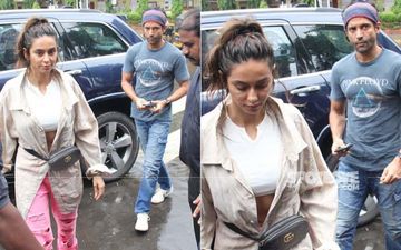Lovebirds Farhan Akhtar And Shibani Dandekar Clicked Post Lunch Date- SEE PICS