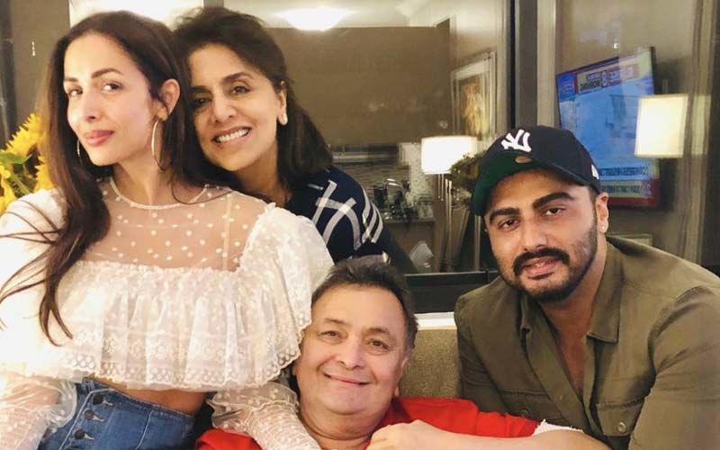 Lovebirds Malaika Arora-Arjun Kapoor Meet Rishi Kapoor In NYC; Actor Thanks Them, Not Without Revealing Their Movie Date Plans