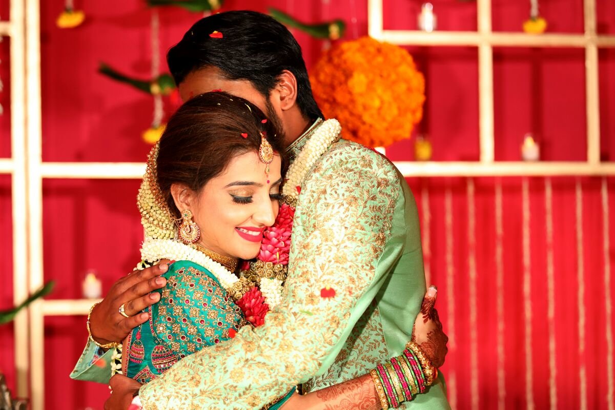 loveleen koushik at their engagement