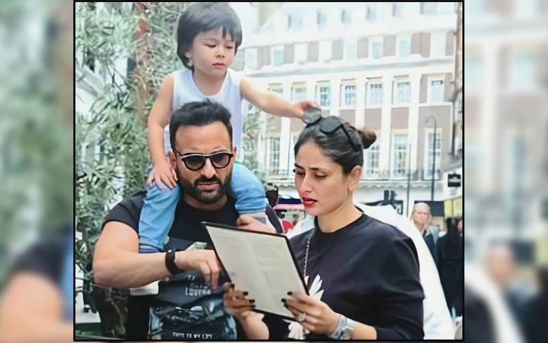Kareena Kapoor Khan, Saif Ali Khan And Taimur Enjoy A Walk At Marine Drive; Netizens Ask, 'Where Is Saif's Mask?'- VIDEO