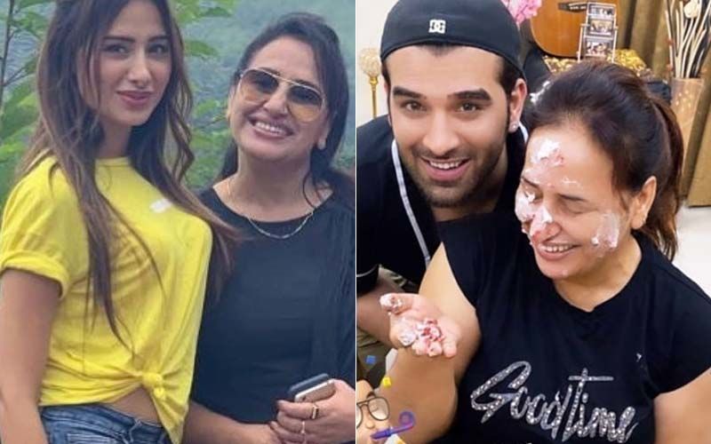 Paras Chhabra Makes Mahira Sharma’s Mother’s Birthday Extra-Special As They Celebrate It Together, Smears Cake On Her Face- VIDEO