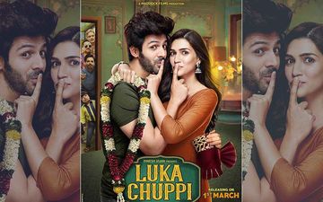Luka Chuppi Poster: Kartik Aaryan & Kriti Sanon Are Ready To Escape