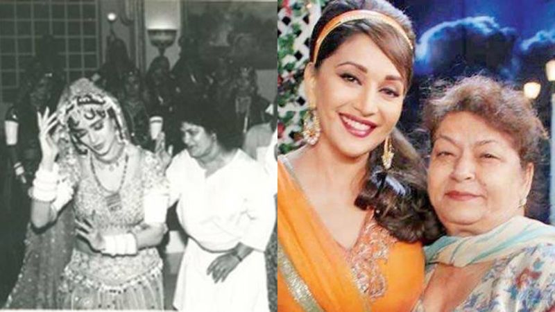 Saroj Khan Death: This UNSEEN Pic Of Late Choreographer With Sanjay Dutt-Madhuri Dixit From The Sets Of Khalnayak Is Pure Nostalgia