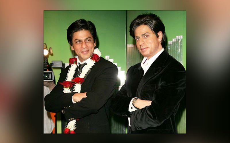 SRK Shoots At Madame Tussauds For Fan