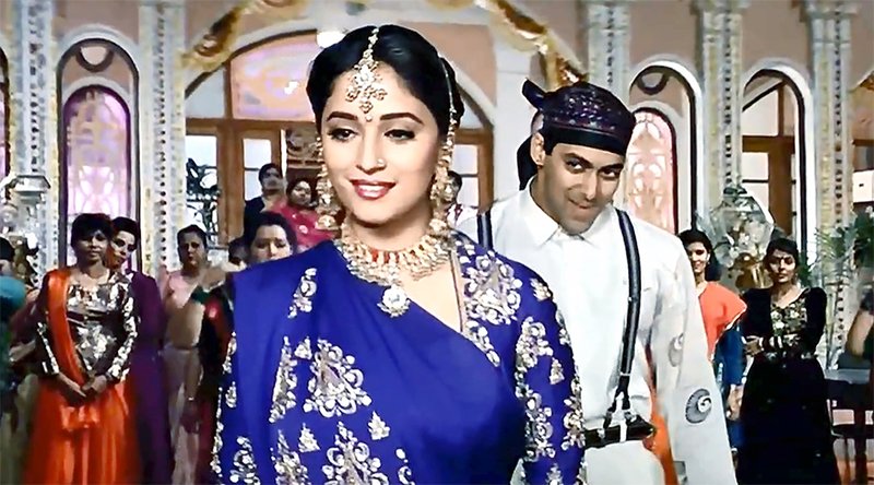 madhuri dixit and salman khan in hum aapke hai kaun