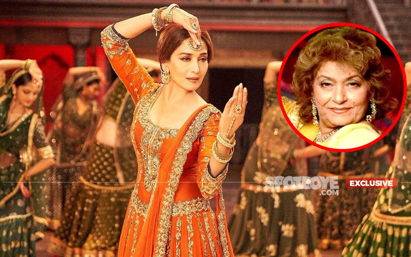 Madhuri Dixit Reveals, "Yes, I Asked For Saroj Khan To Choreograph My Dance In Kalank"