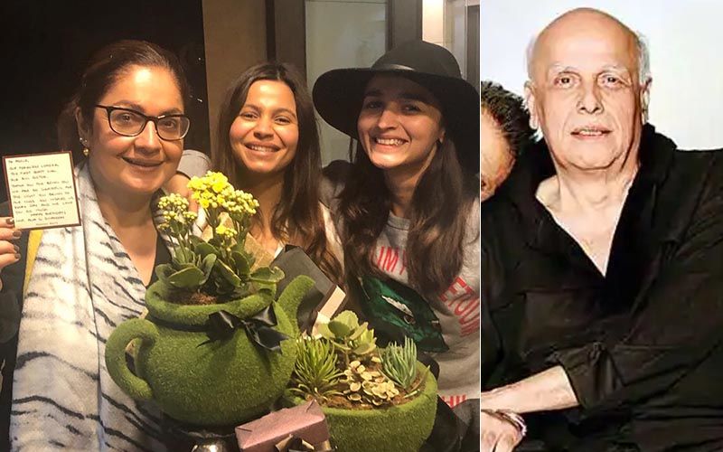 Alia Bhatt And Shaheen Celebrate Sister Pooja Bhatt's Birthday; Made Sweeter By The Arrival Of An Anonymous Gift